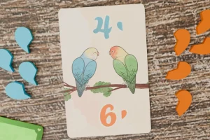 The Lovebirds card The Lovebirds card